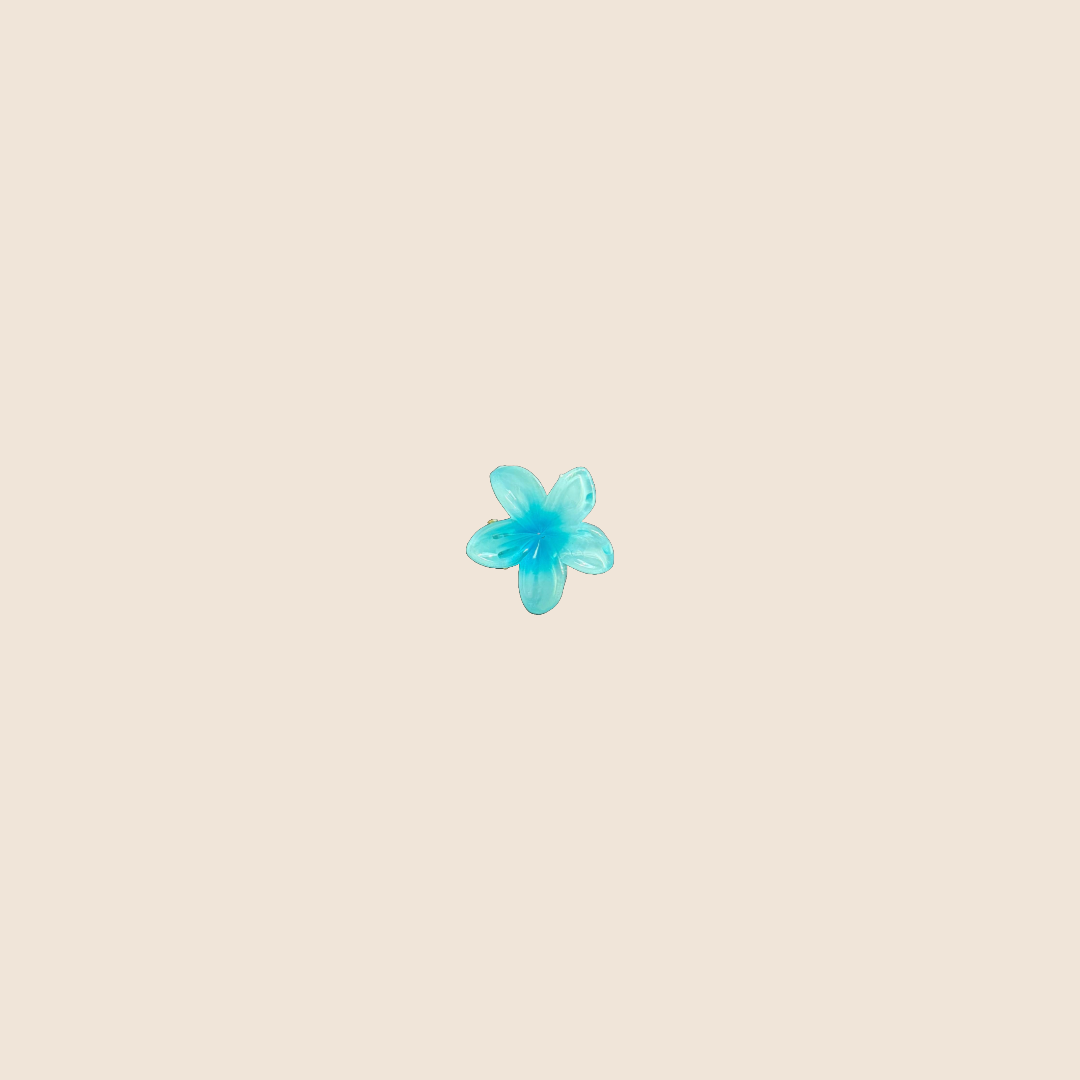 Mini flower hairclip