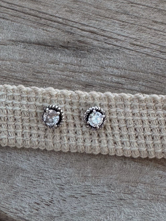 S925 Single wave Studs