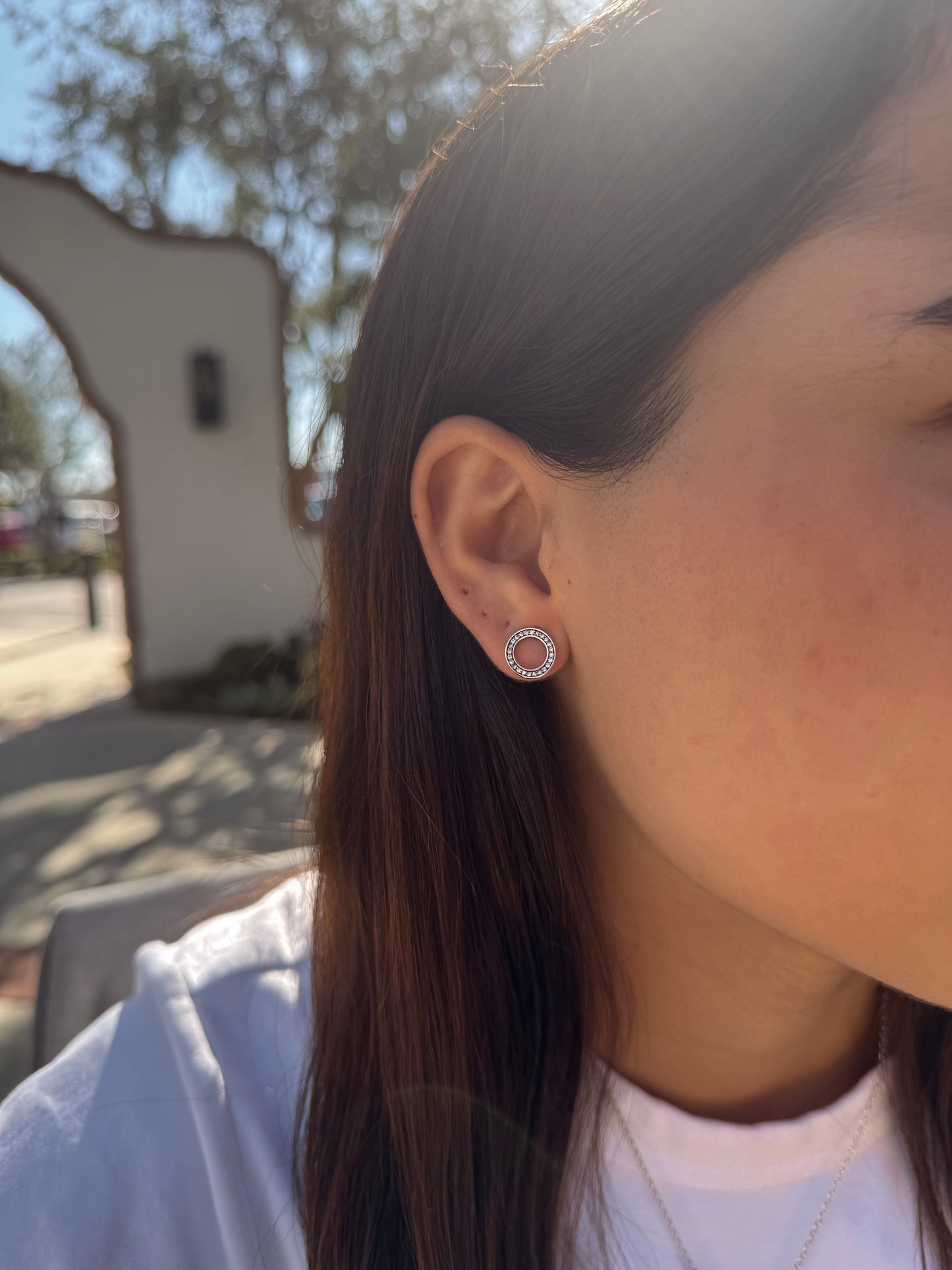 S925 Sun Studs